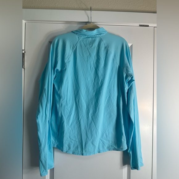 Lilly Pulitzer Luxletic SeaSalt Blue Jacket - Picture 3 of 3